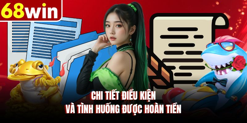 Chi tiết điều kiện và tình huống được hoàn tiền