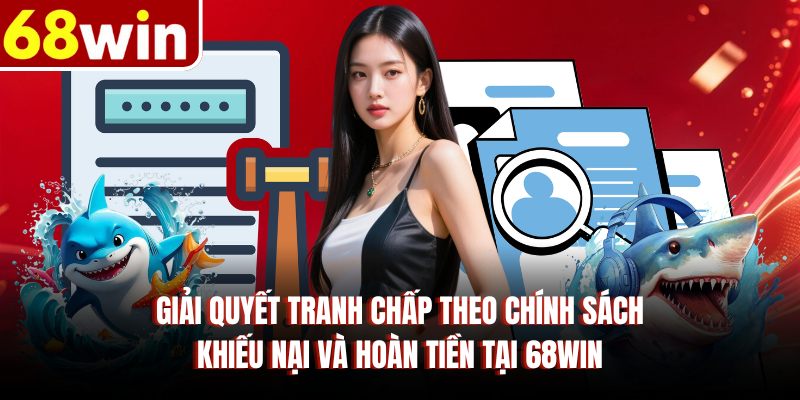 Giải quyết tranh chấp theo chính sách khiếu nại và hoàn tiền tại 68WIN
